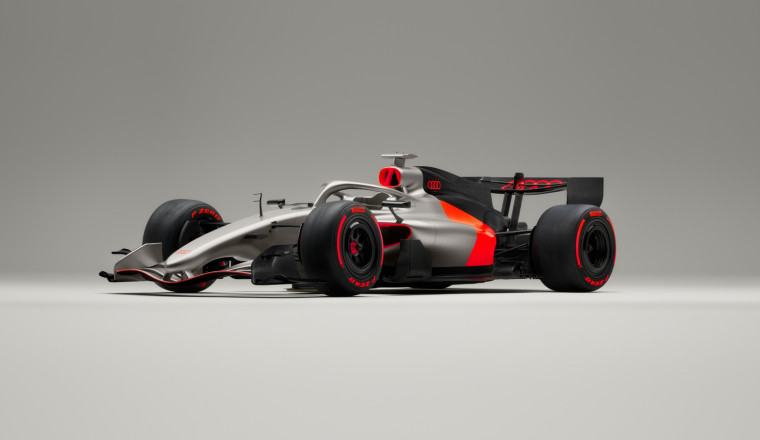 Audi Unveils Sleek 2026 F1 Livery On Concept Car