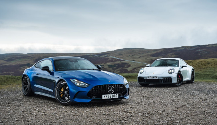 2025 911 Carrera GTS T-Hybrid v. Mercedes-AMG GT55