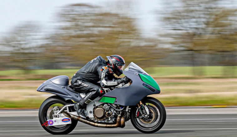 300MPH in an EV ... Pha! Our Guy Wants to do it on a Bike