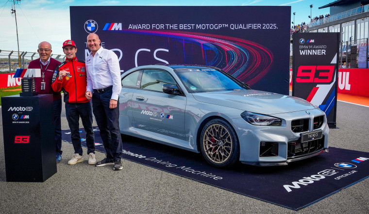 BMW M Award: record winner Marc Marquez back with a bang