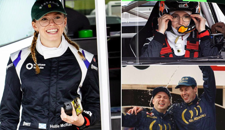 Colin McRae's Daughter Hollie Steps Into the Rally Spotlight