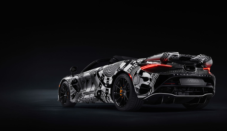 McLaren unveils one-off 750S "Project Viva" ahead of Las Vegas Grand Prix