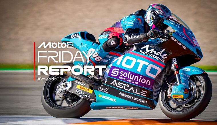 Moreira Q1-bound in Valencia as Holgado sets the pace