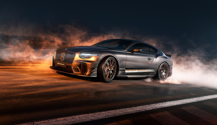 This is what happens when Bentley lets its hair down