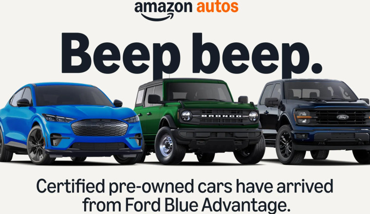 Ford Dealers Now Selling Certified Pre-Owned Cars on Amazon