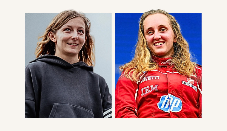 Meet F1 ACADEMY title contenders Doriane Pin and Maya Weug