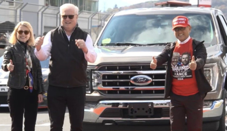 Toyota Chairman Goes Full MAGA At NASCAR-Inspired Event He Threw In Japan