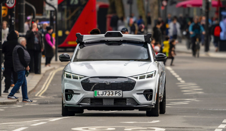 A ride in UK's first autonomous taxi reveals the future of driverless cars