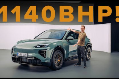 2.6-tonne Porsche Cayenne Electric hits 0-62mph in 2.5 seconds!