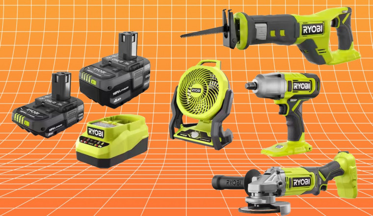 Half-Off Batteries and Free Tools: The Home Depot’s Black Friday Ryobi Sale Is On Already