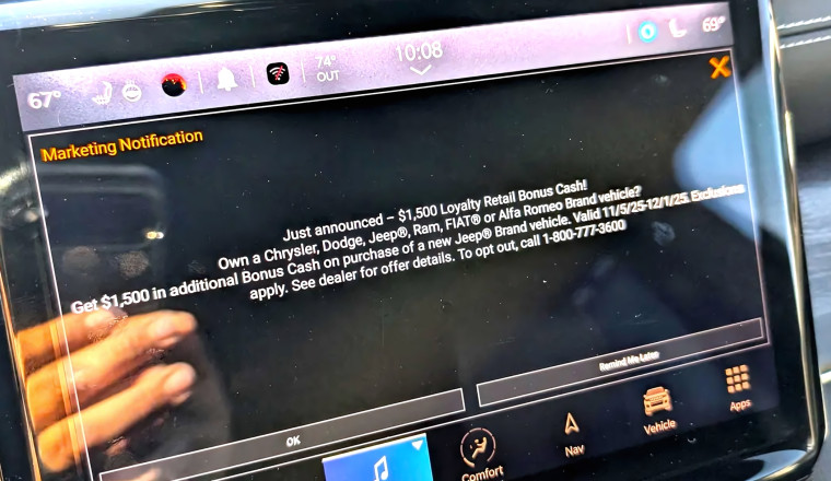 Jeep Does It Again With In-Car Pop-Up Ads