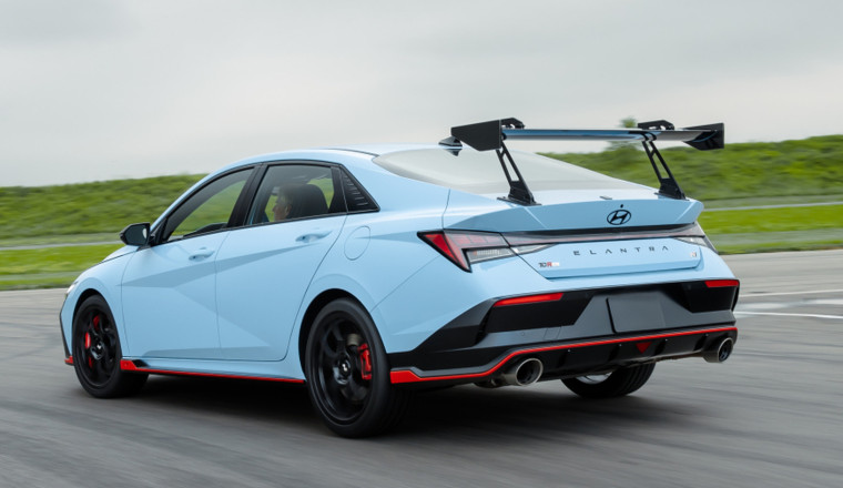 Hardcore Hyundai Elantra N TCR Edition Might Offer The Most Wing For The Money, And You Can Buy One In The U.S.