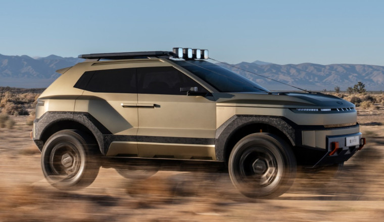 Hyundai Crater Concept Is a Cyberpunk Off-Roader That Actually Looks Like a Cool Car Instead of a Garbage Dumpster