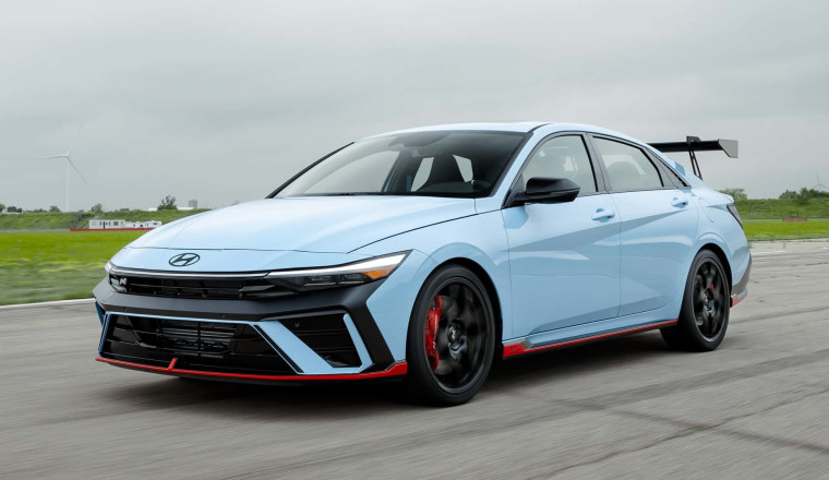 This Bonkers Hyundai Elantra N Track Car Is Coming to America