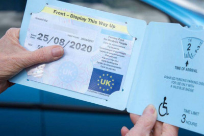 Blue Badge three-month notice to all disabled drivers and passengers