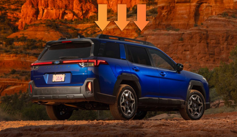 Why the 2026 Subaru Outback’s Roof Rack Has Three Different Weight Ratings