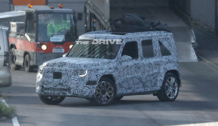 Finally: Mercedes-Benz ‘Baby’ G-Class Spied Testing for the First Time