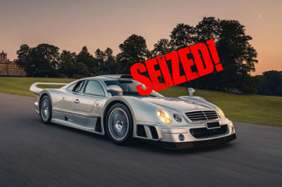 FBI SEIZES $13 Million Mercedes-Benz CLK GTR Linked to Olympic Snowboarder Top 10 Fugitive