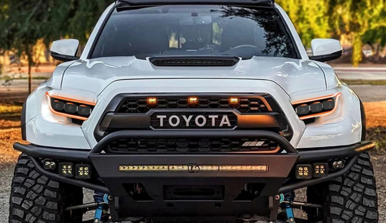 Oracle Unveiled The World's First Lensless LED Headlights, And Tacoma Owners Get Them First
