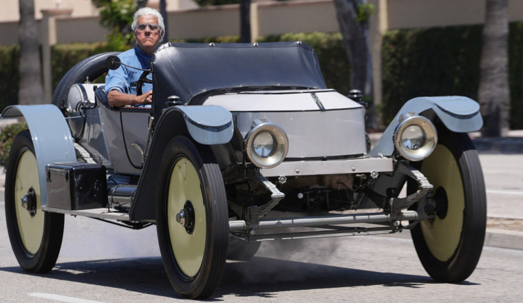 28 Heartwarming Photos of Jay Leno Just Joyriding in His Many, Many Cars