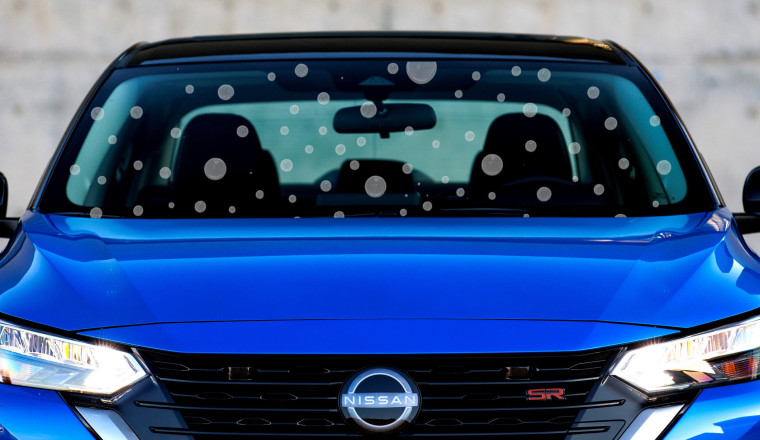 Bubbles Are Great In Champagne, Not So Much In Nissan Windshields