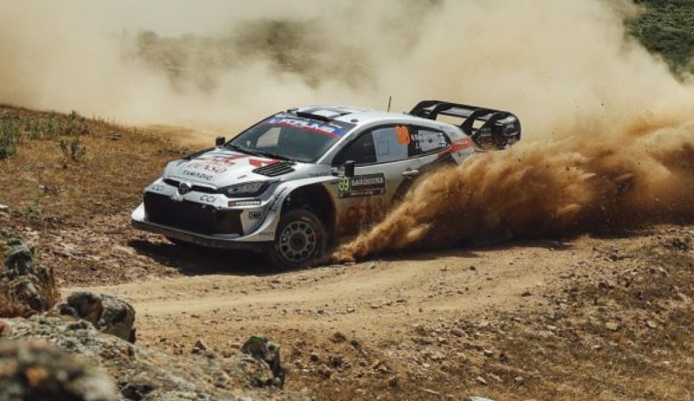 Rovanperä tops Saudi shakedown, scare for Evans