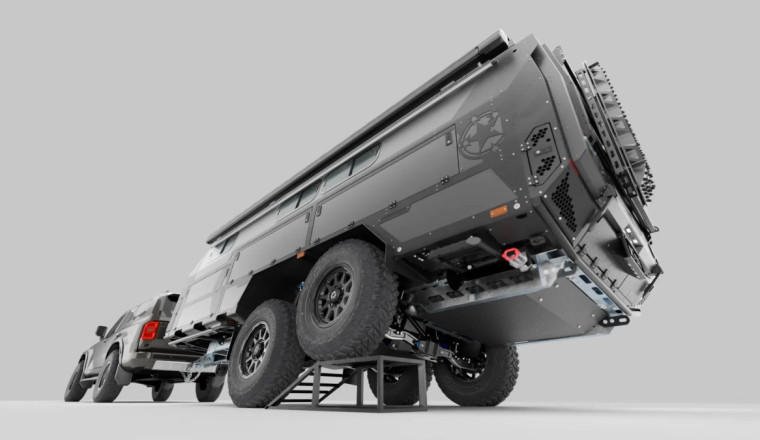 This $200,000 Off-Road Camper Has the Craziest Trailer Suspension You’ll Ever See