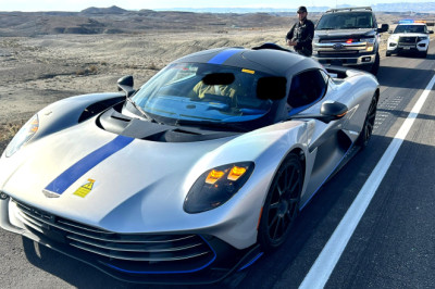 Utah Cops Pulled Over A $1.1M Aston Martin Prototype For “Burning Up The Road”