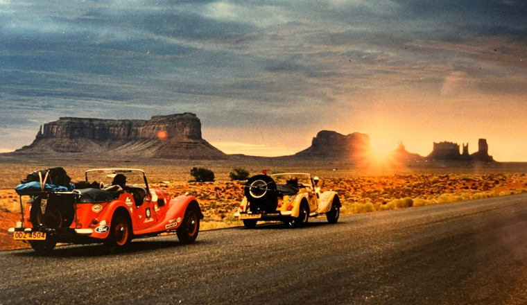 Around the world in 90 days - in a Morgan