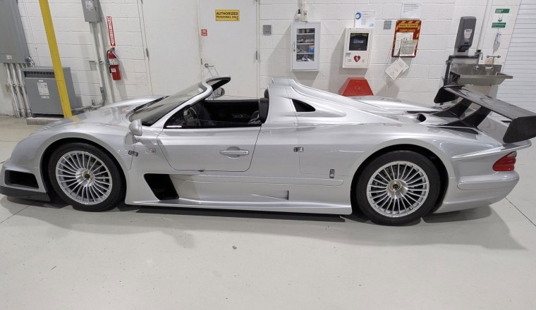 The FBI Just Seized This Ultra-Rare Mercedes CLK GTR Roadster