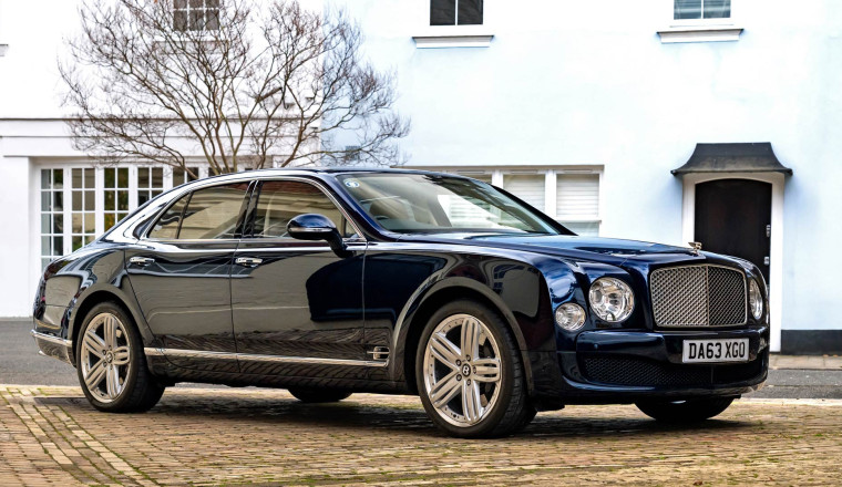 Bentley Mulsanne used by King Charles heads to auction