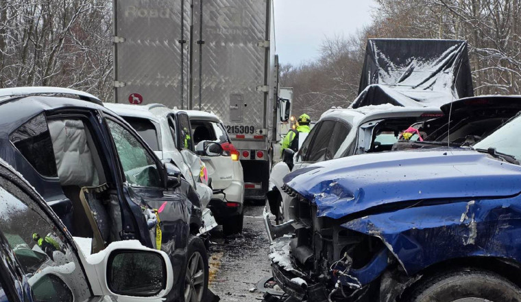 ‘Largest Wreck’ Ever Seen By Fire Dept Freezes Indiana Traffic For Hours