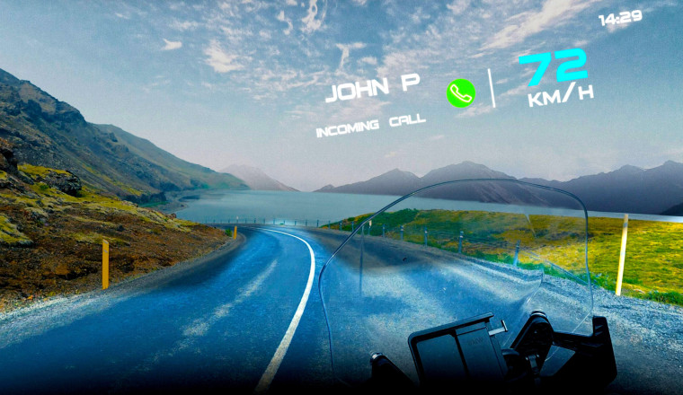 Shoei’s AR Helmet Turns Every Biker Into Iron Man