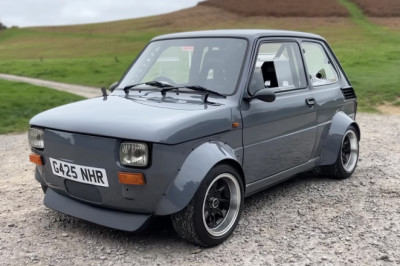 This Genius Dropped A BMW Motorcycle Engine Into A Fiat 126 And Made It Awesome