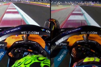 2025 Qatar Grand Prix: Norris and Piastri both catch high-speed snaps late in the race