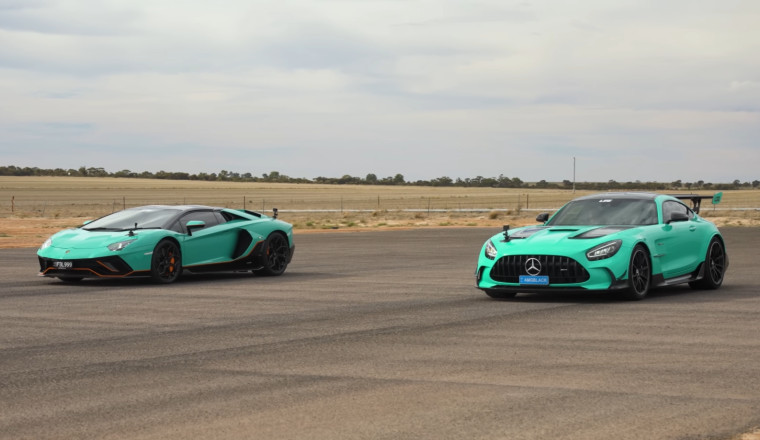 The Aventador Ultimae and AMG Black Series Duke It Out