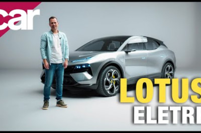 The Lotus Eletre SUV won't be electric-only for much longer