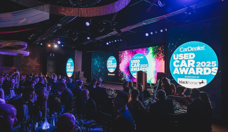 Generous car dealers raise £2,780 for industry charity Ben at 2025 Used Car Awards