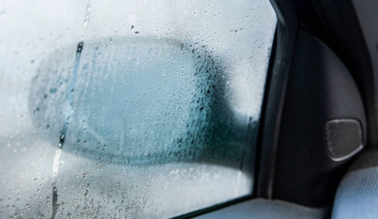 Stop car condensation by placing sock filled with 1 unlikely item under seat