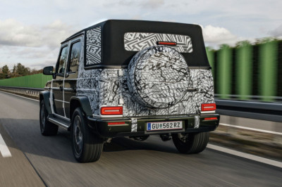 Mercedes G-Class Cabriolet Teased In Prototype Form