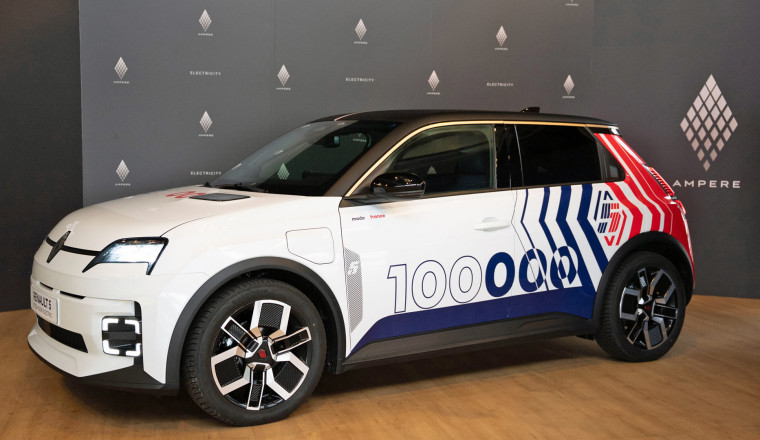 The 100,000th new Renault 5 has already been built