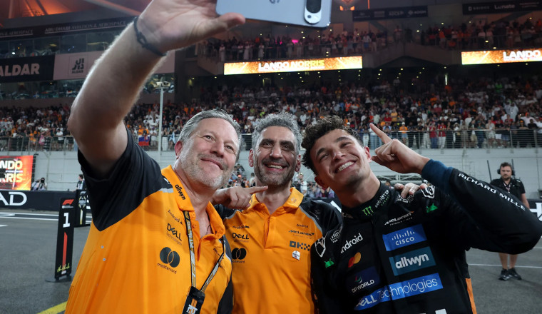 Brown and Stella reflect on Norris' 'amazing' title success