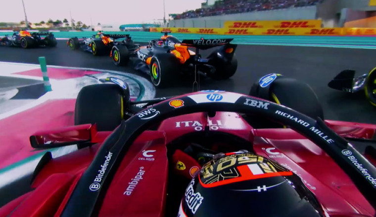 2025 Abu Dhabi Grand Prix: Best race start onboards