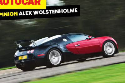 A car like the Bugatti Veyron may never happen again