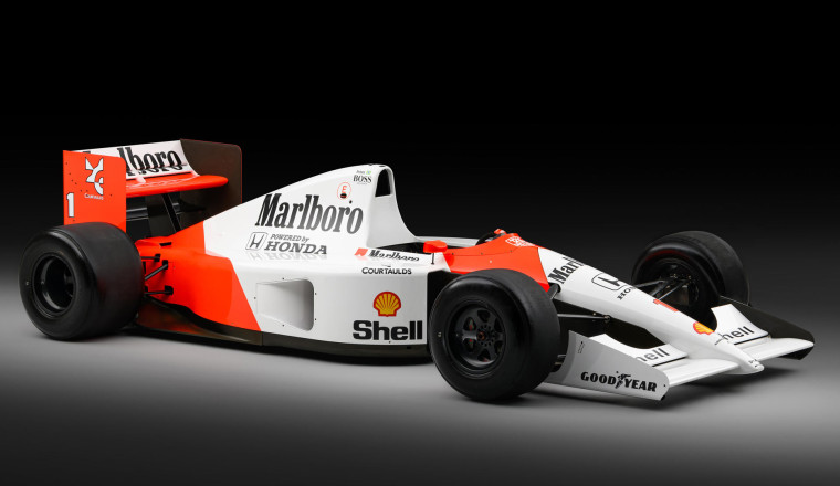 Ayrton Senna’s legendary 1991 McLaren MP4/6 could be yours