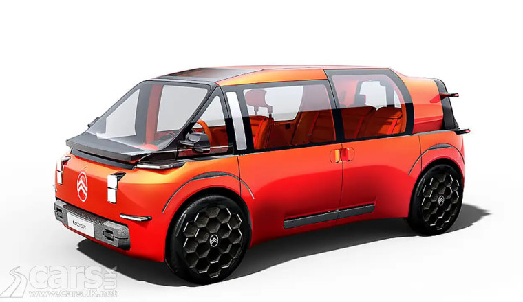 Citroen ELO Concept is a DIMINUTIVE 6-seat MPV the size of a Skoda Fabia