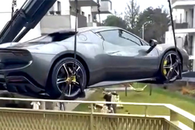 He Parked His Ferrari On The Balcony Only To Learn Vienna Isn’t Dubai