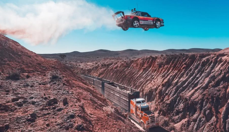 [HOONIGAN] Gymkhana 2025: Aussie Shred — Travis Pastrana Does the IMPOSSIBLE in a Subaru Brat