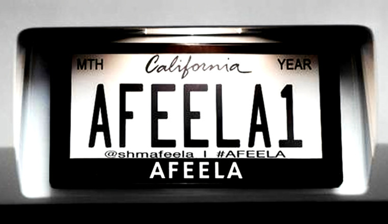Afeela’s Digital License Plate Might Get More Attention Than The Car Itself