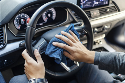 How To Clean And Restore A Sticky Steering Wheel